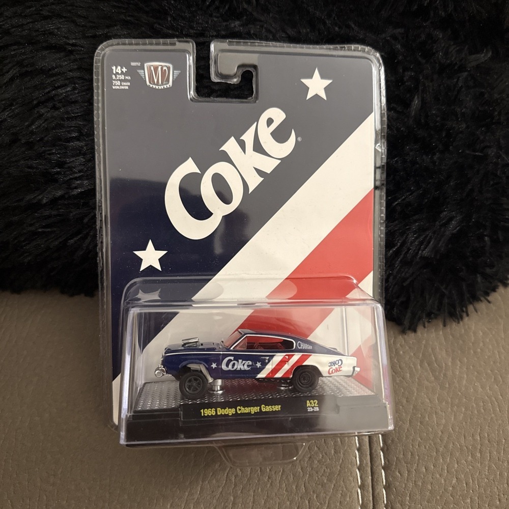 M2 Machines 1966 Dodge Charger Gasser A32 Coca-Cola Coke